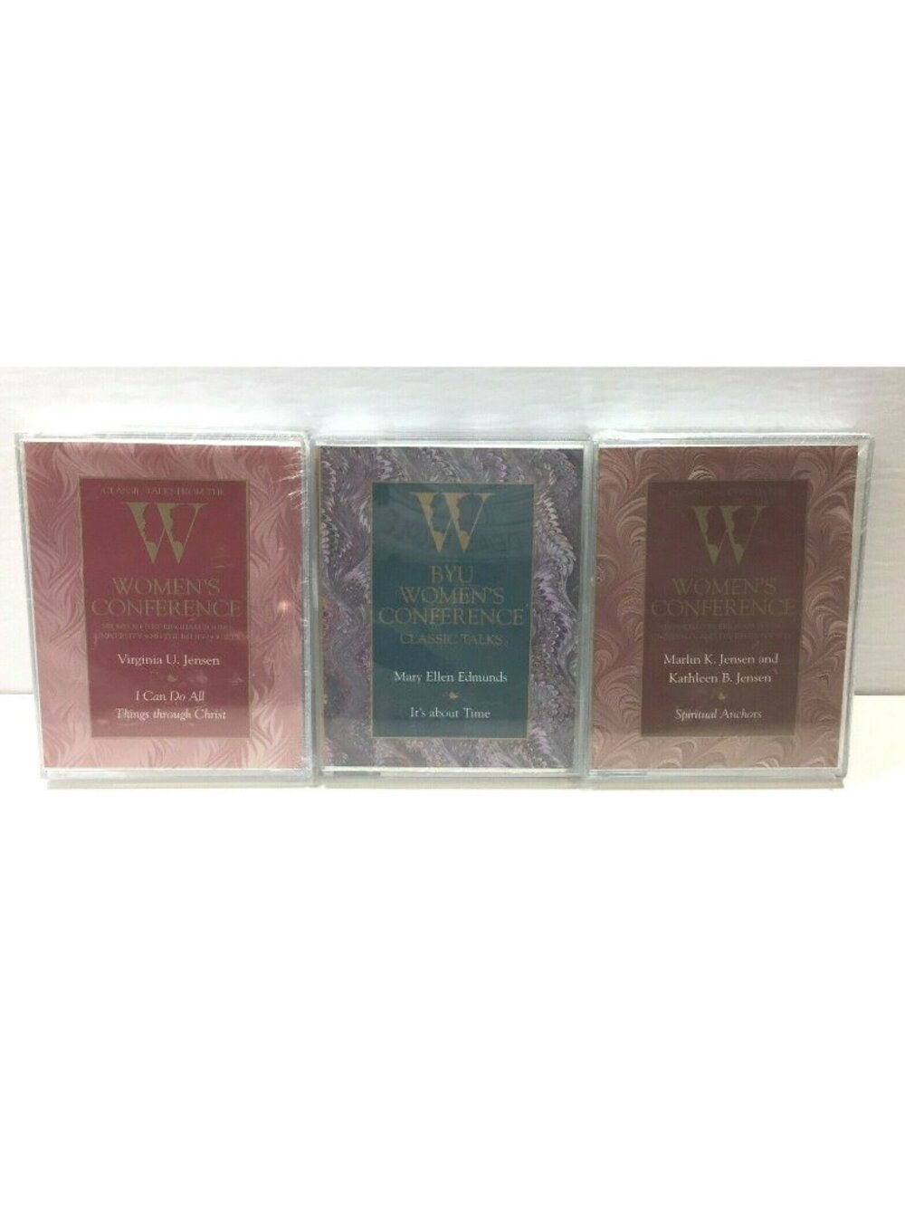 BYU Womens Conference Audio Cassette Tape Set Listening Library Relief Society